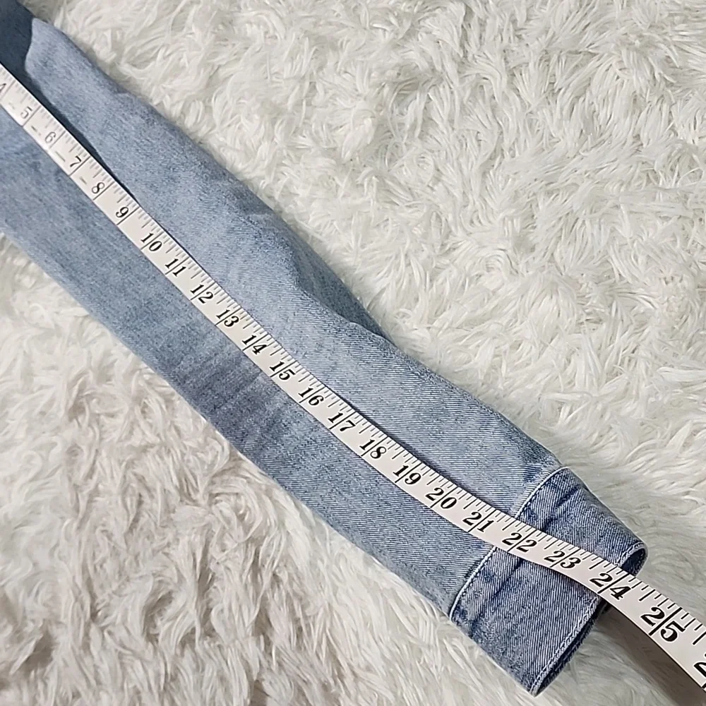 Free People Light Blue Denim Jacket - Picture 5 of 8